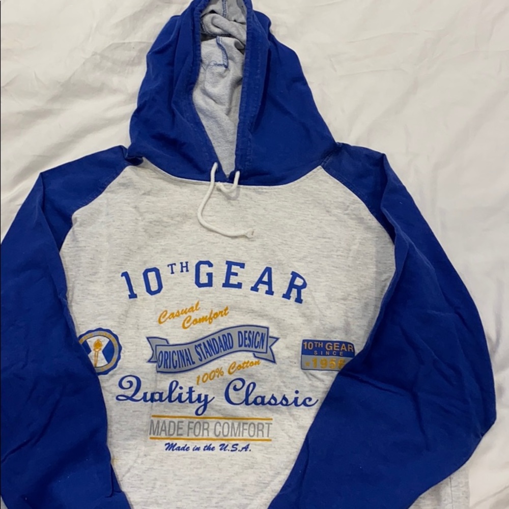 Vintage 10th gear hoodie